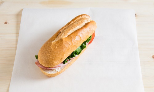 آموزش پیچیدن ساندویچ با کاغذ مومی
