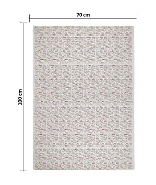 کاغذ کاهی 48 گرمی 70×100 (چاپ شده)