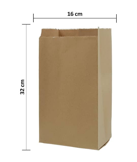 پاکت کرافت ساده 32x16
