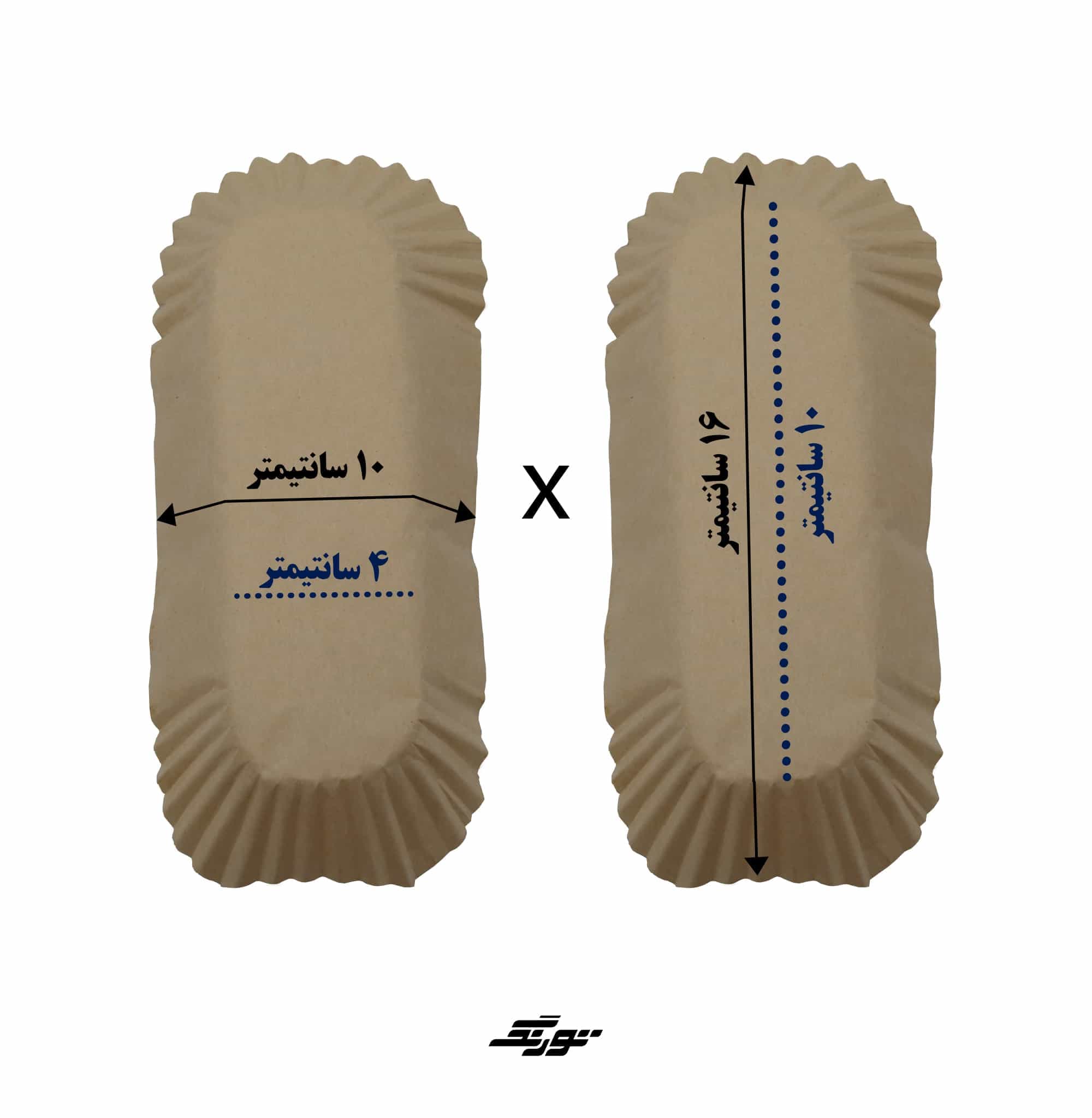 کپسول کیک دانش آموزی 16×10 بسته 200 عددی