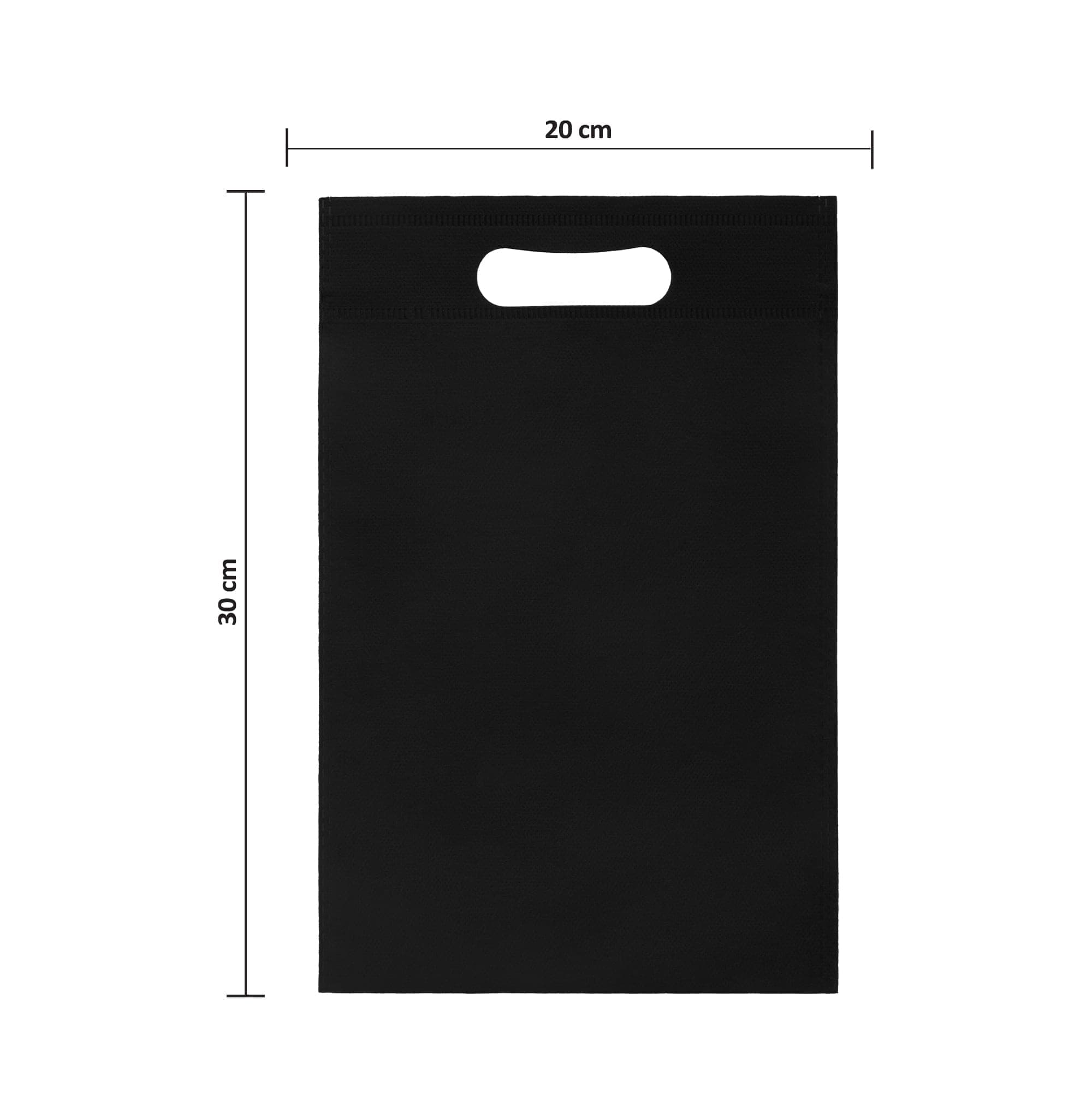 ساک اسپان دوخت حرارتی فلت عمودی 30×20 مشکی