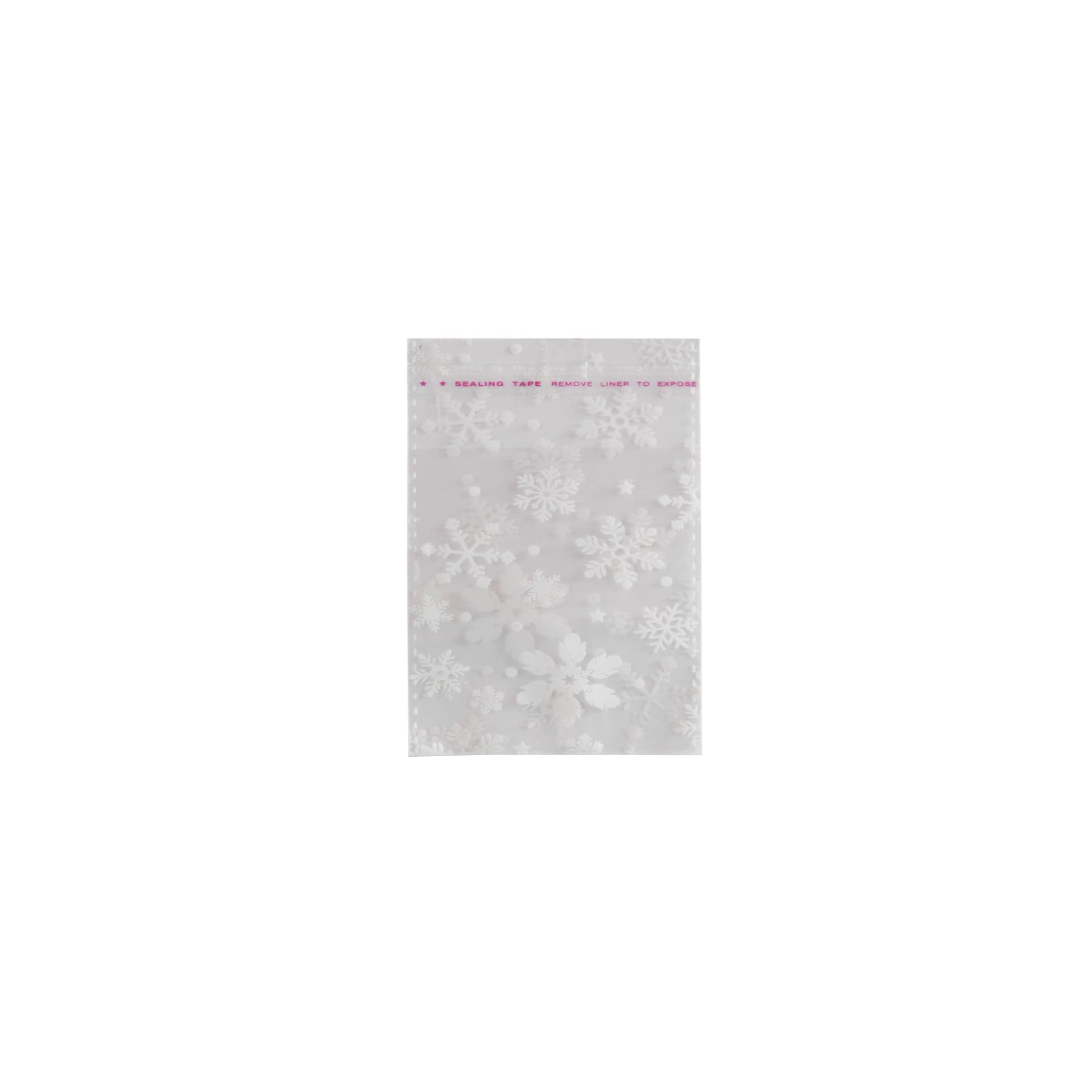 سلفون چسب دار طرح برف سایز 8×6 سانتی متر