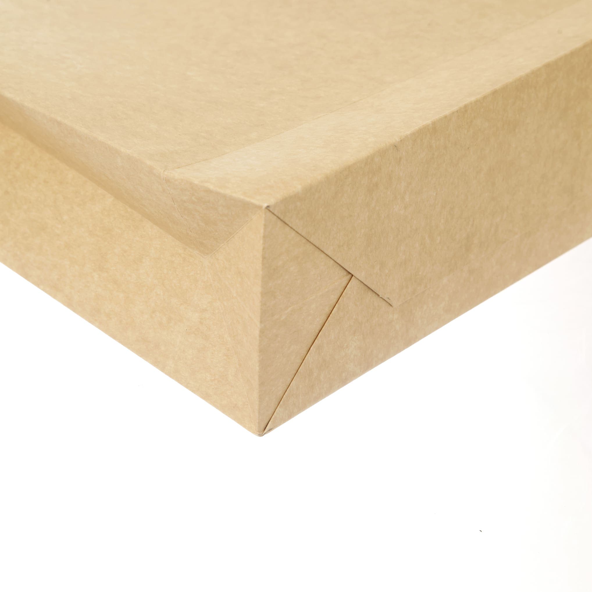 ساک دستی کاغذی کرافت ضخیم 56×43 با بند دور پیچ