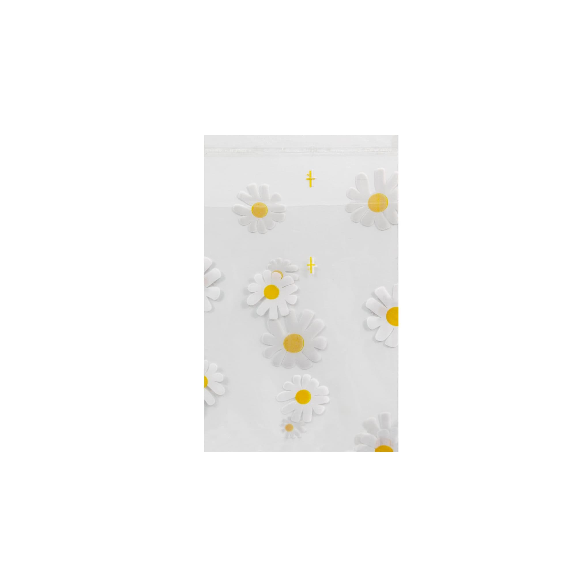 سلفون چسب دار طرح بابونه سایز 14×10 سانتی متر