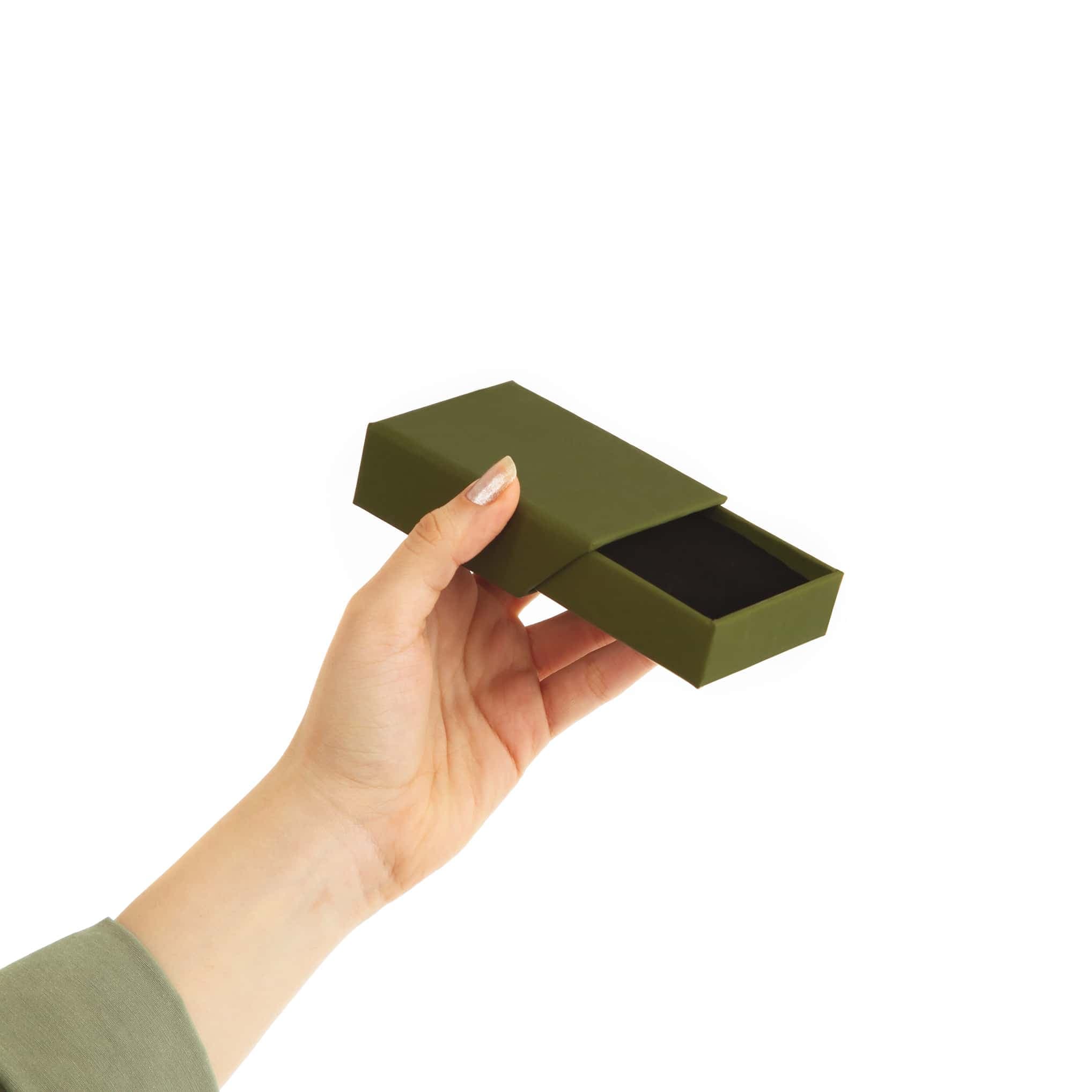 هارد باکس کشویی فوم‌دار 6.5×8.6 سبز