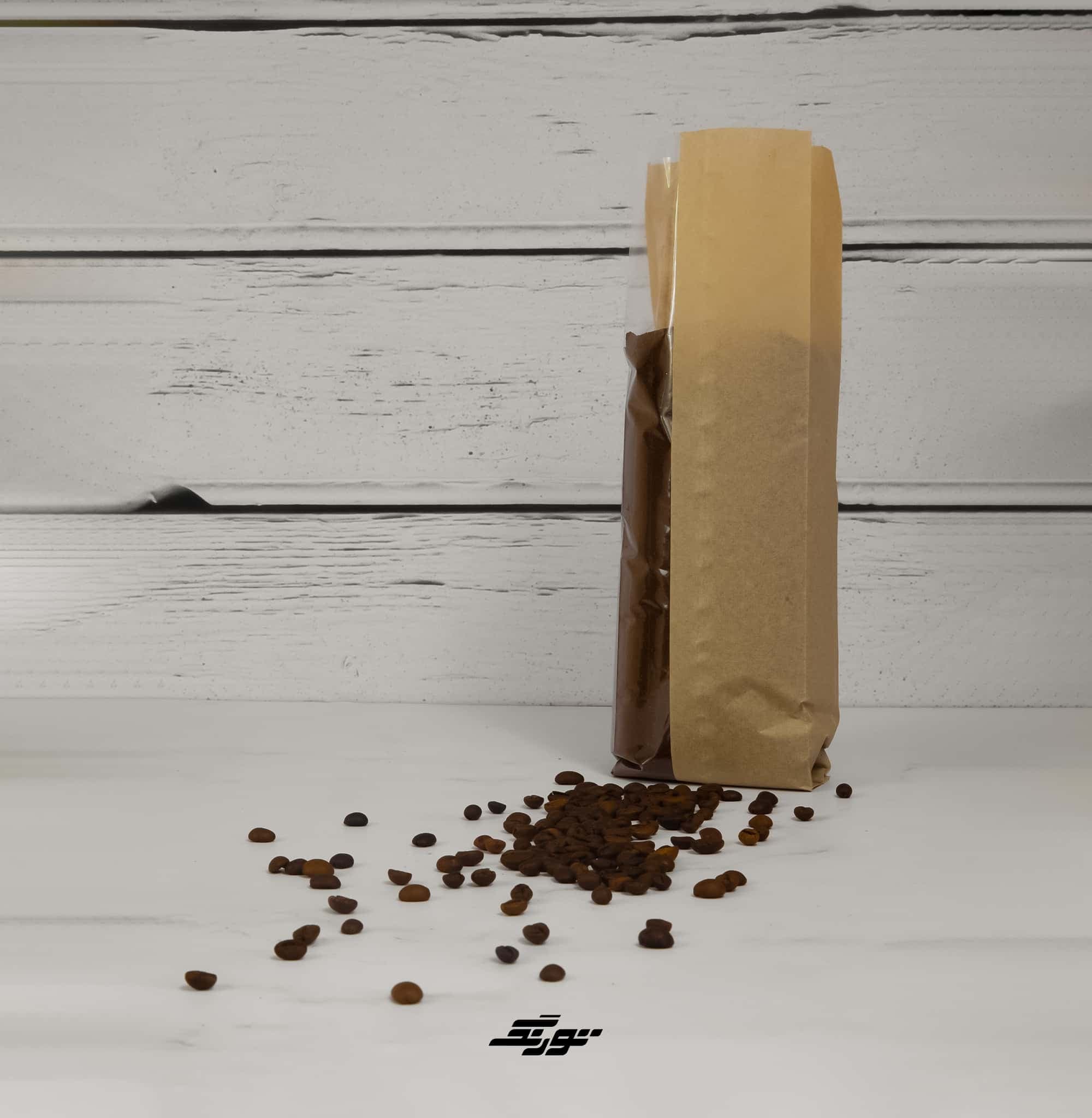 پاکت کرافت پنجره دار 10×35