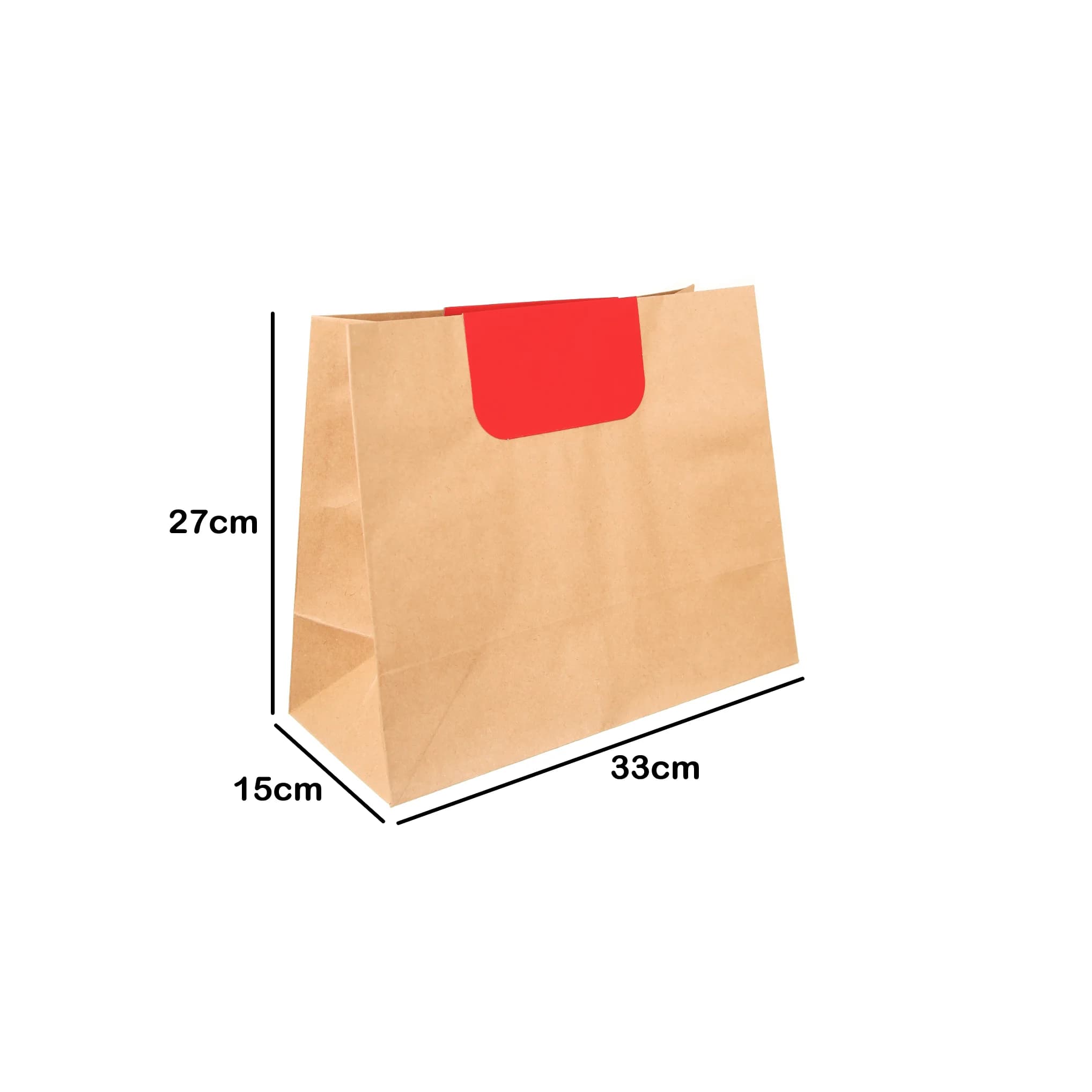 پاکت کرافت ضخیم اپلیکه 33×27