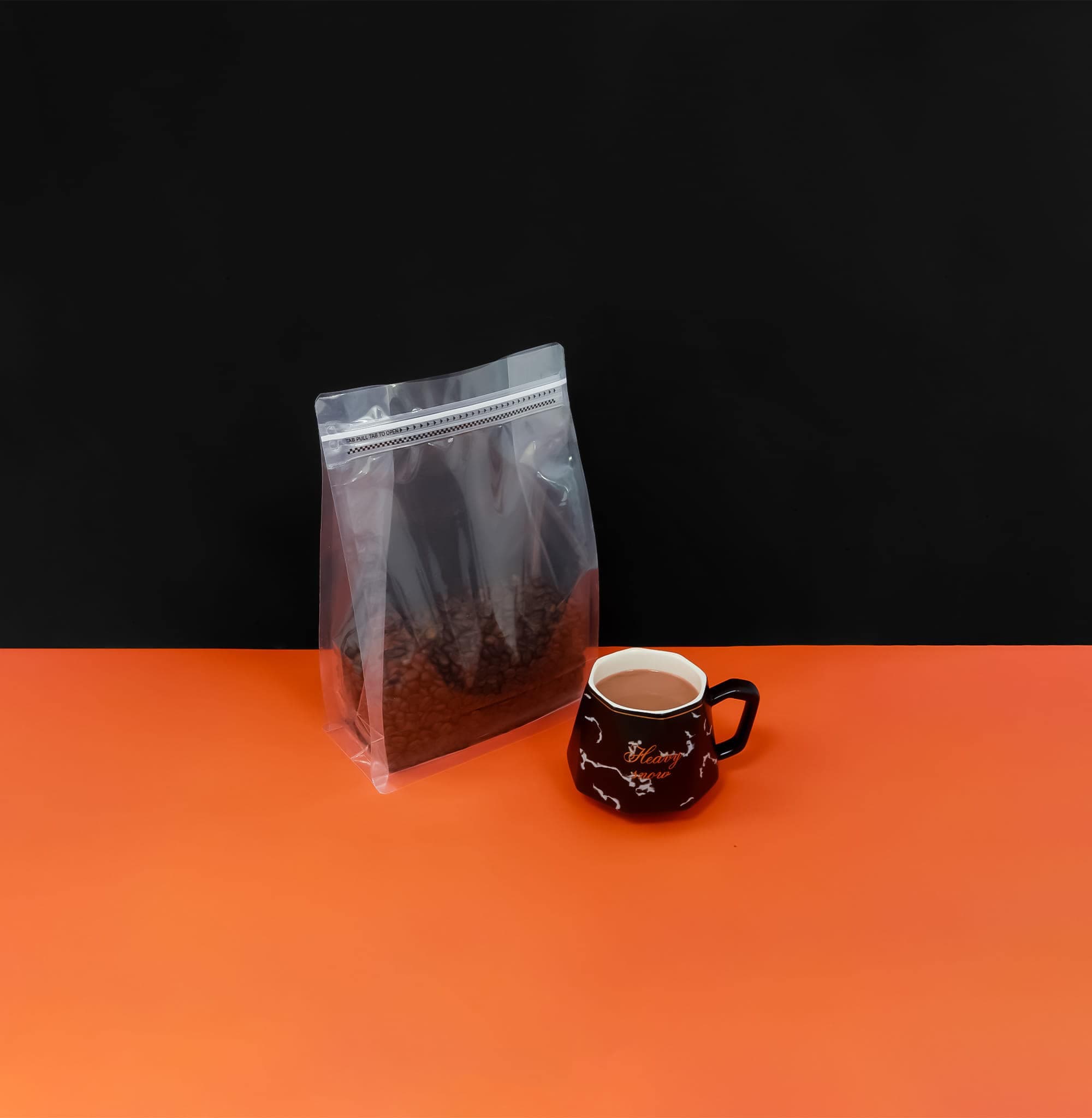باکس پوچ شفاف سایز 30×20 مناسب بسته بندی مواد غذایی و خشکبار