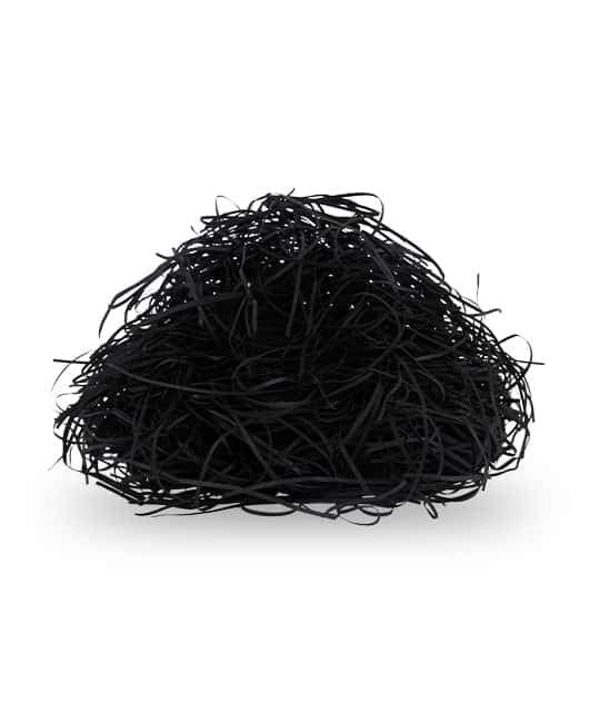 پوشال پارچه ای اسپان رنگ مشکی