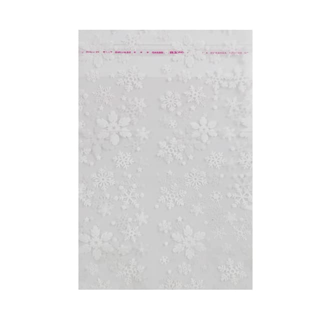 سلفون چسب دار طرح برف سایز 12×16 سانتی متر