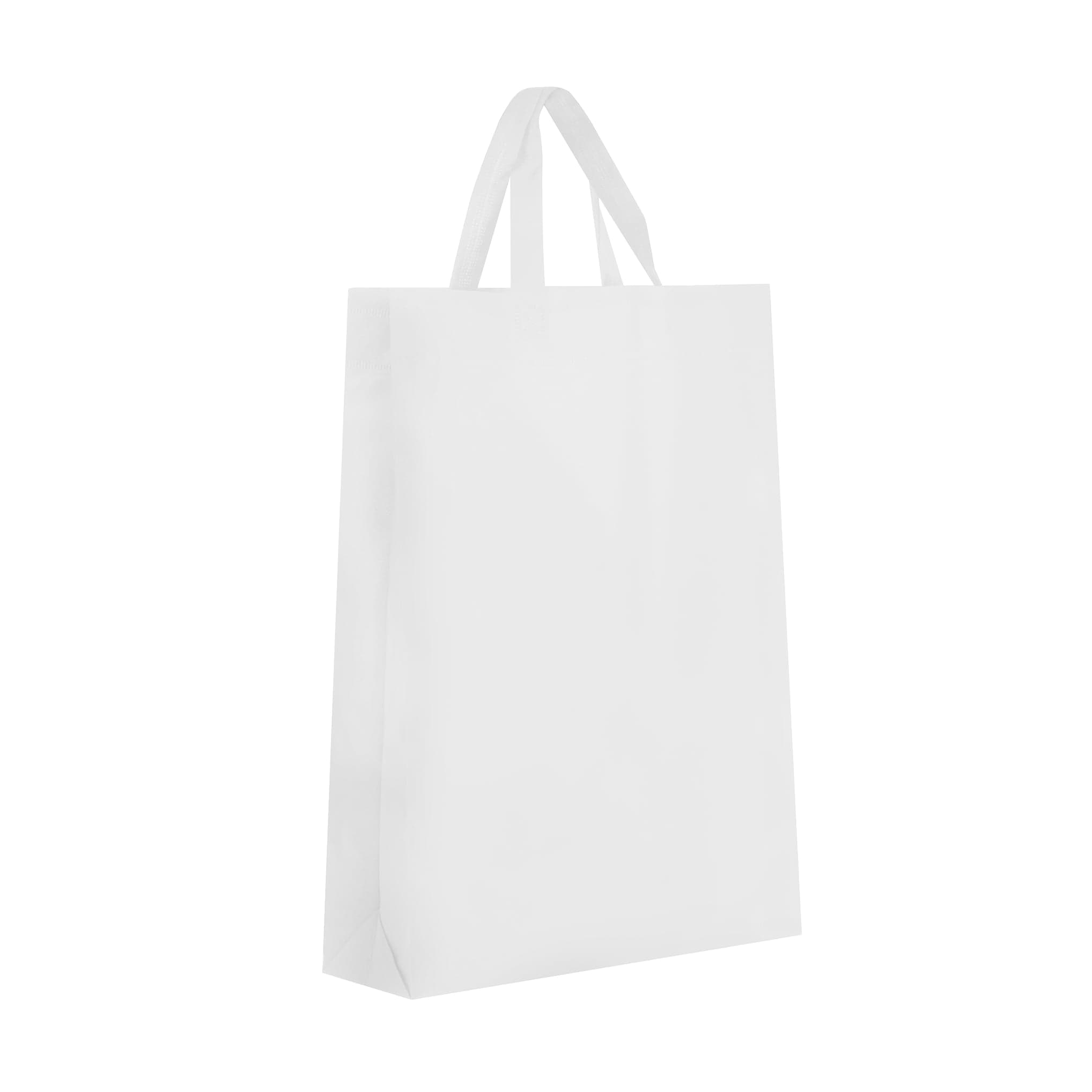 ساک اسپان دوخت حرارتی فول گاست عمودی 35×45 سفید