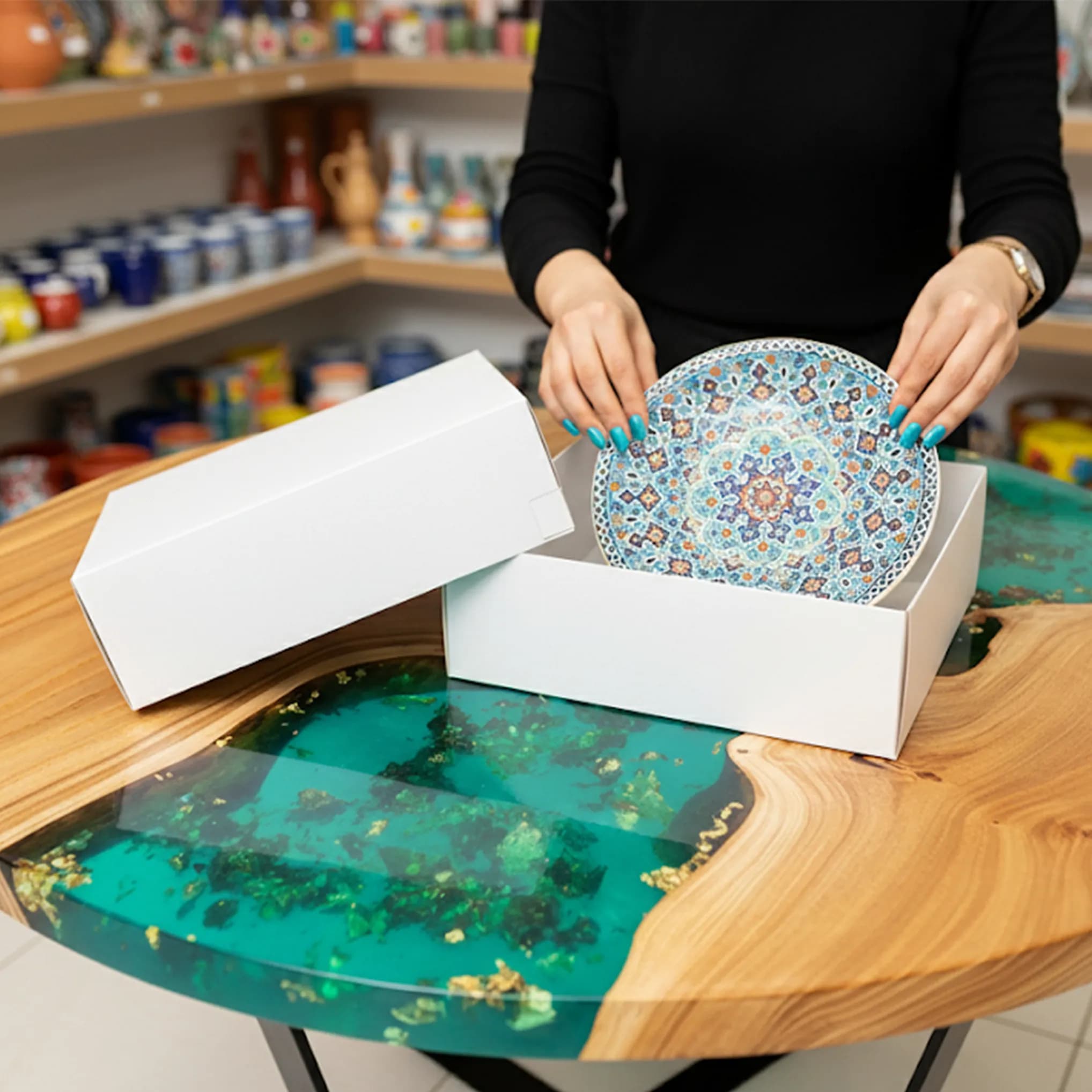 جعبه زیره و رویه 10×30×30 بسته 10 عددی