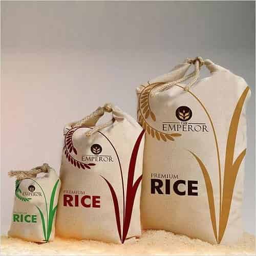 کیسه برنج در منزل
