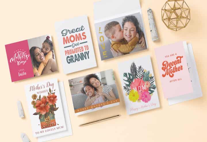 طراحی کارت تبریک روز مادر