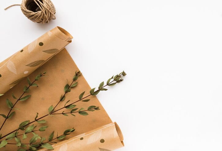 بسته بندی با کاغذ کرافت