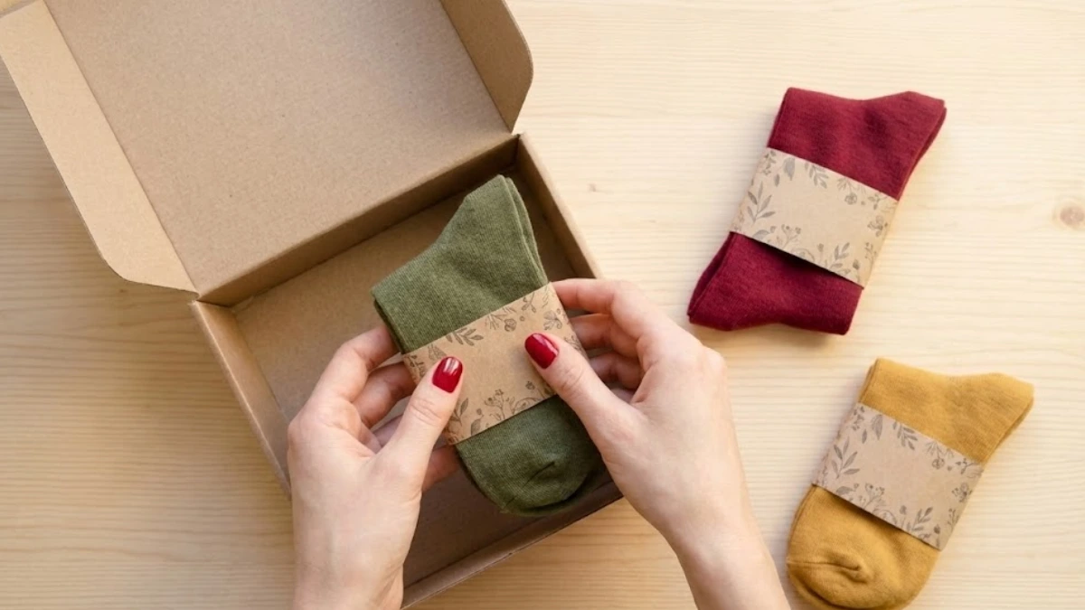 راهنمای بسته‌ بندی جوراب برای ارسال پستی