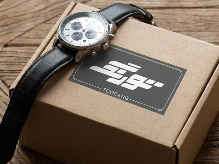 جعبه کیبوردی و ساعت