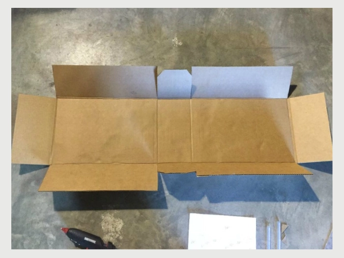 مرحله 4: تا کردن لبهها