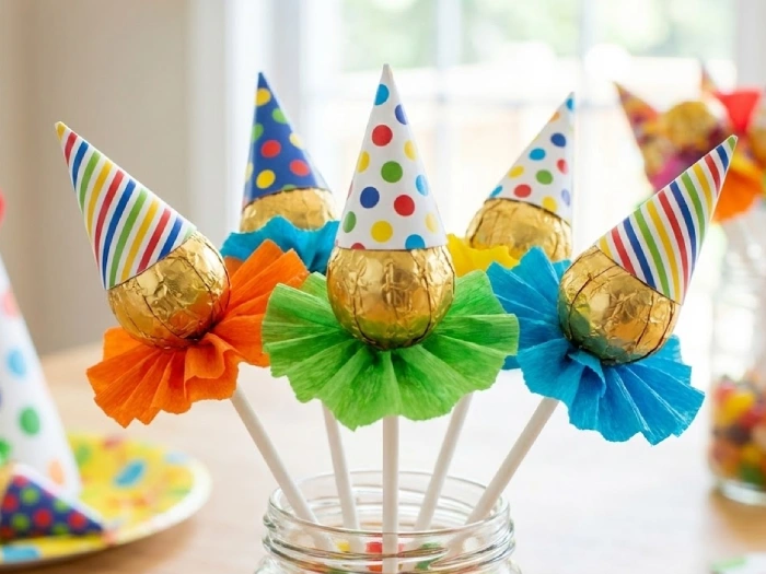 تزیین شکلات برای مدرسه