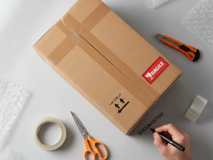 بسته بندی ایمن محصولات شکننده