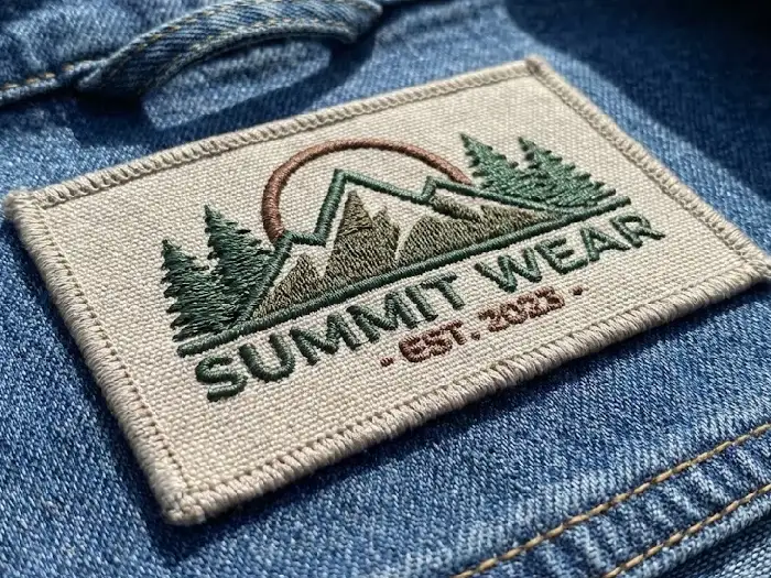 لیبل لباس گلدوزی شده