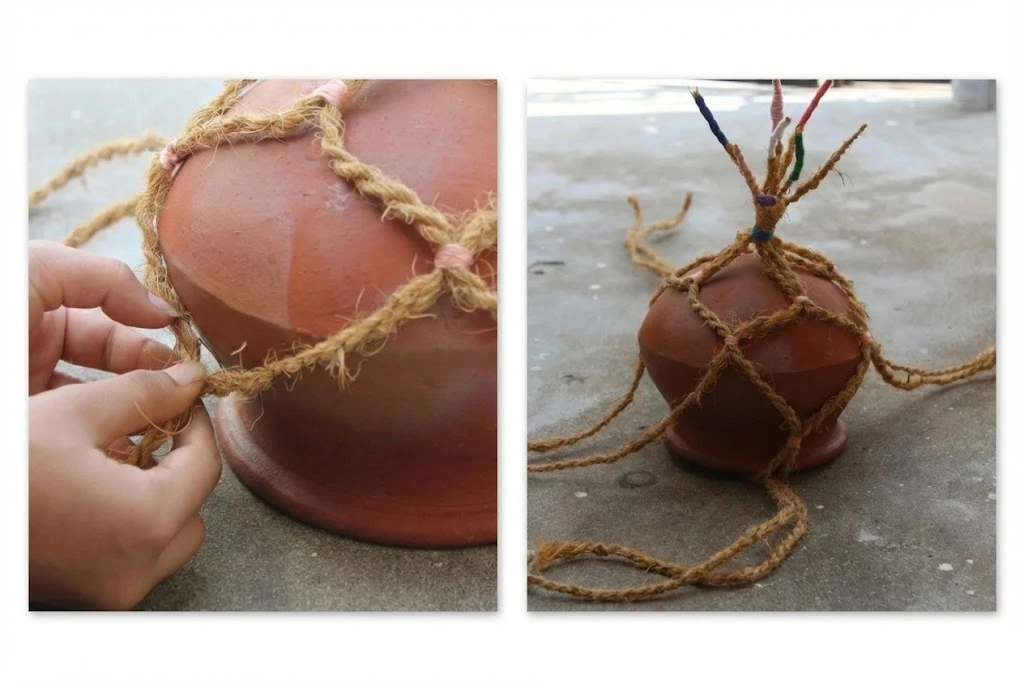 ایجاد الگوی ضربدری