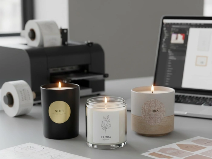 نکات مهم در طراحی لیبل شمع