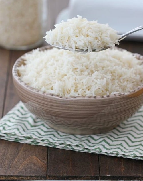 'برنج سفید دانه بلند ایرانی