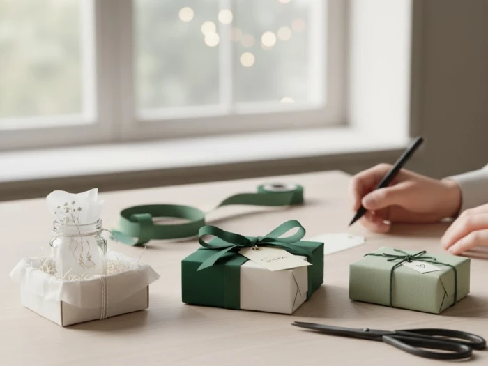 نکات مهم تزیین هدیه کوچک