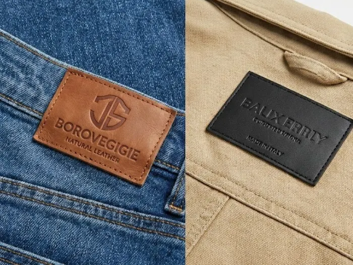 لیبل لباس چرمی