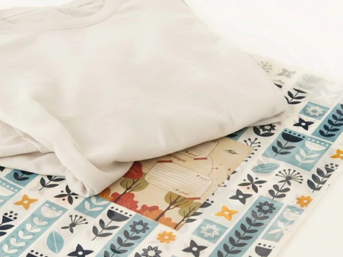 لباس روی پاکت فلایر رنگی