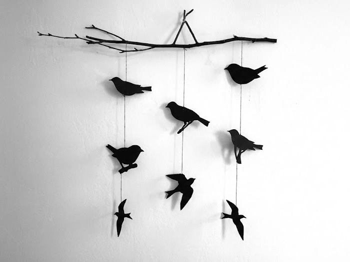 تزیین دیوار اتاق با کاغذ الگو