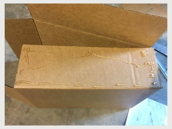 مرحله 5: چسب زدن