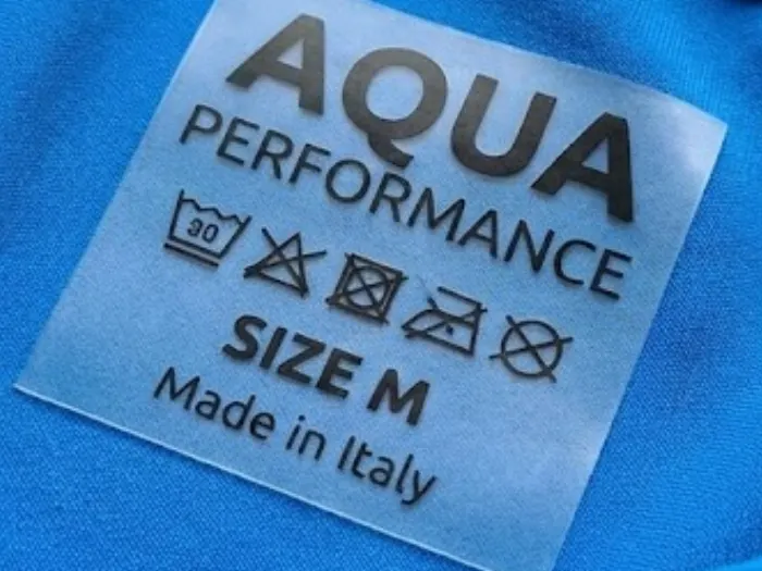 لیبل لباس TPU