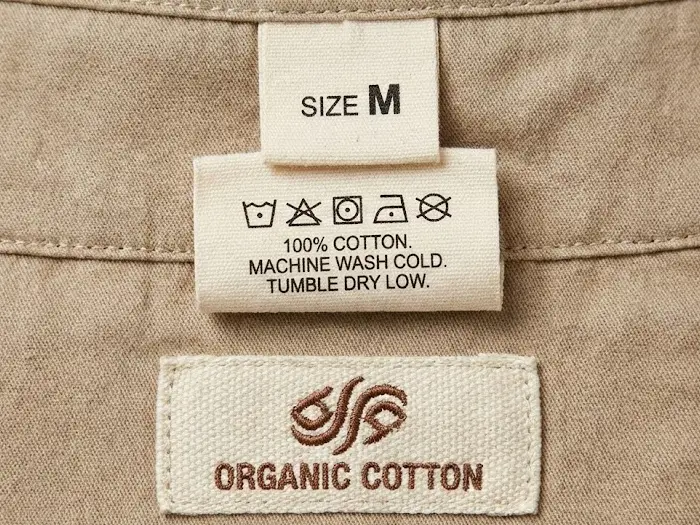 لیبل لباس نخی