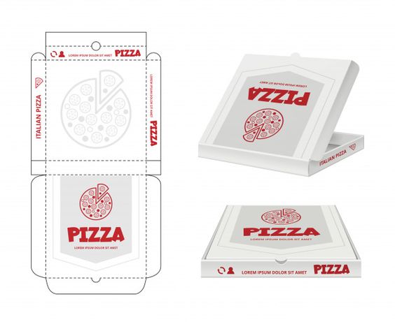 جعبه پیتزا گسترده