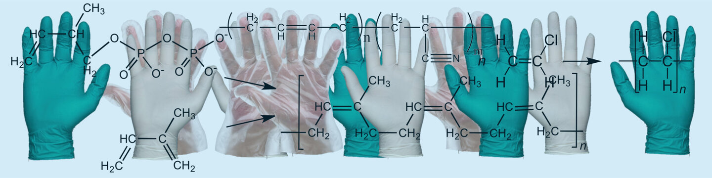 انواع دستکش یکبار مصرف