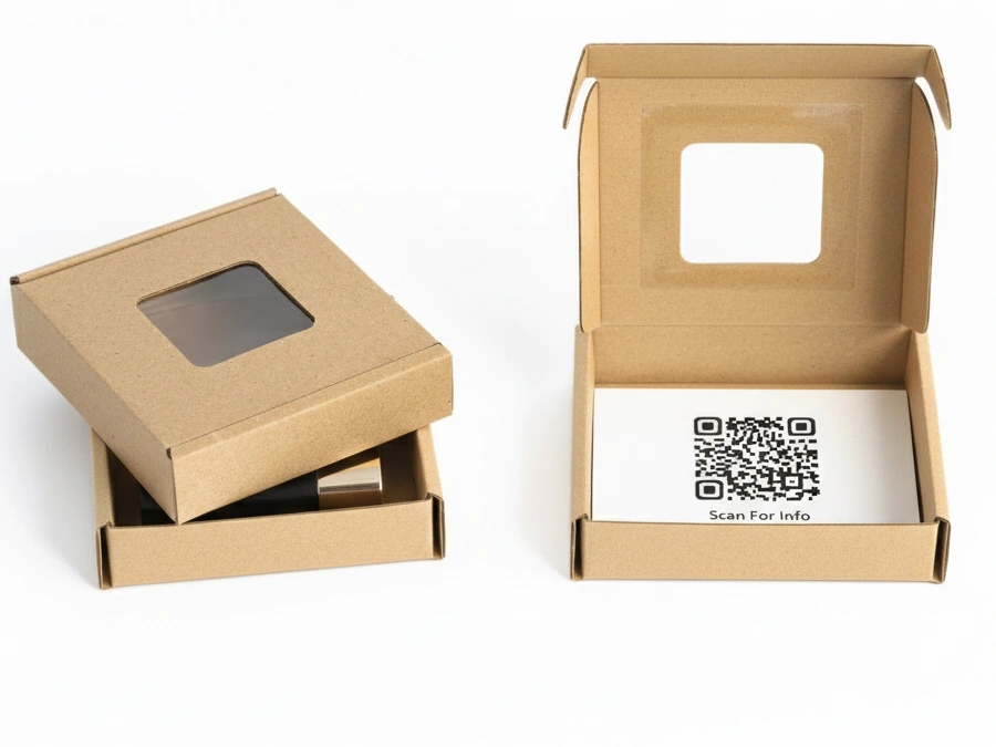 4. آنباکسینگ تعاملی با QR کد