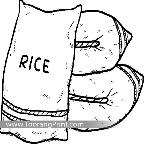  کیسه برنج صنعتی