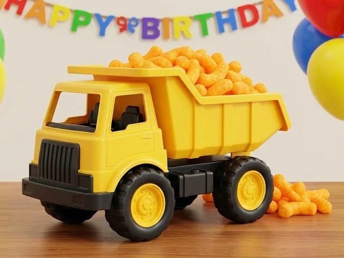 تزیین خوراکی چیپس و پفک