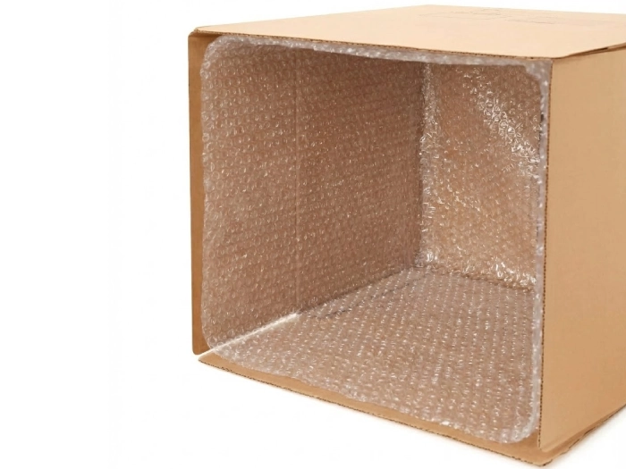 کارتن پستی به همراه نایلون حباب دار