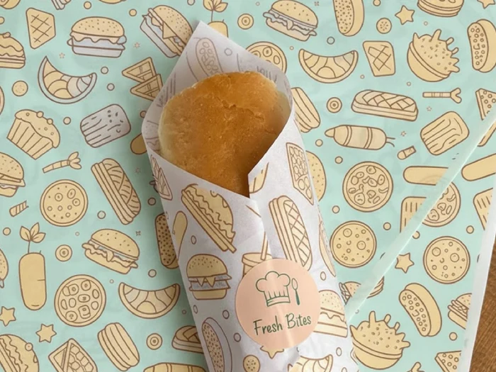 پاکت ساندویج کاغذ مومی