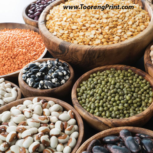 بسته بندی حبوبات طرح تبلیغی بسته بندی حبوبات