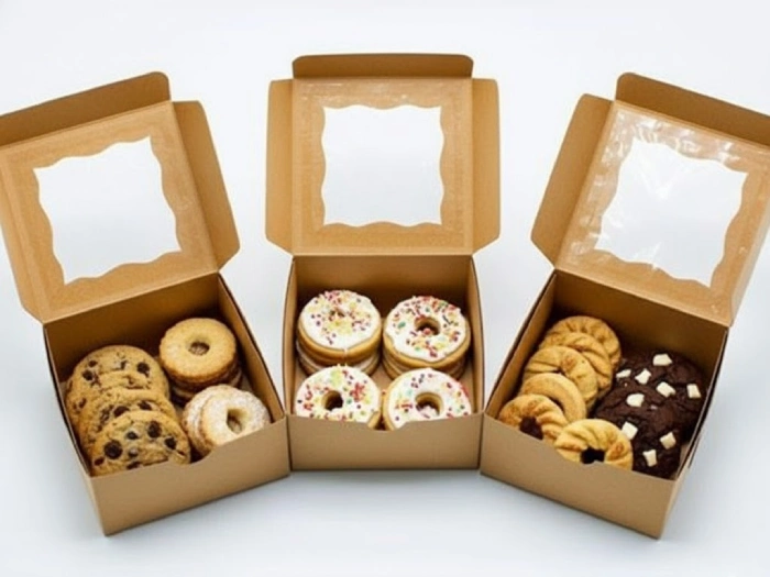 کوکی درون جعبه های طلق دار