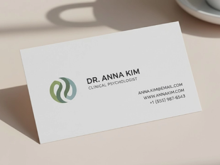 کارت ویزیت سلفون مات