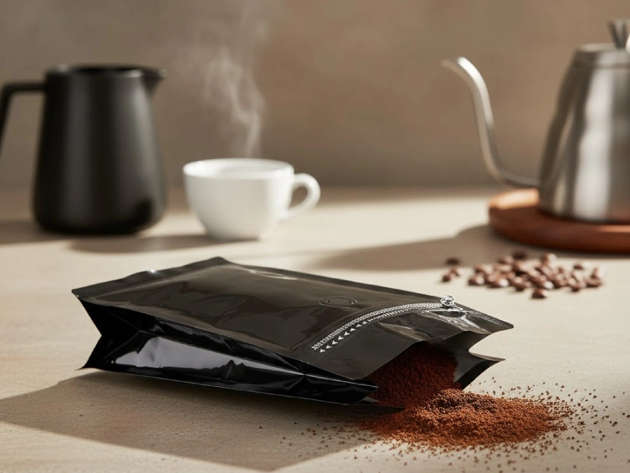 پاکت متالایز زیپدار برای حفظ تازگی