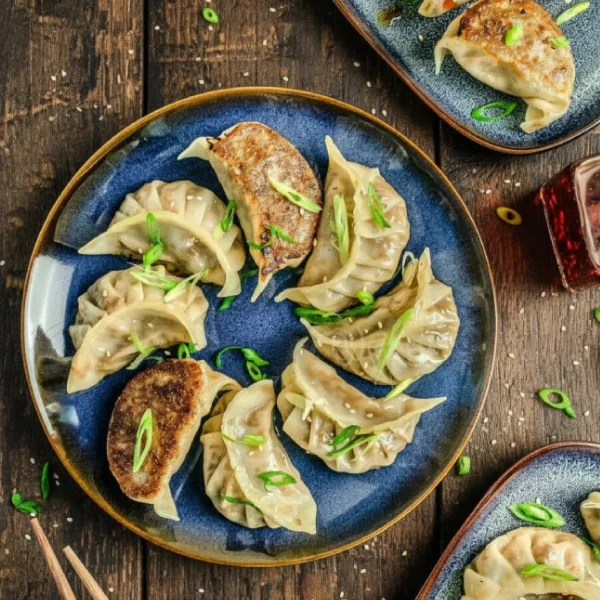 تزیین پیراشکی گوشت