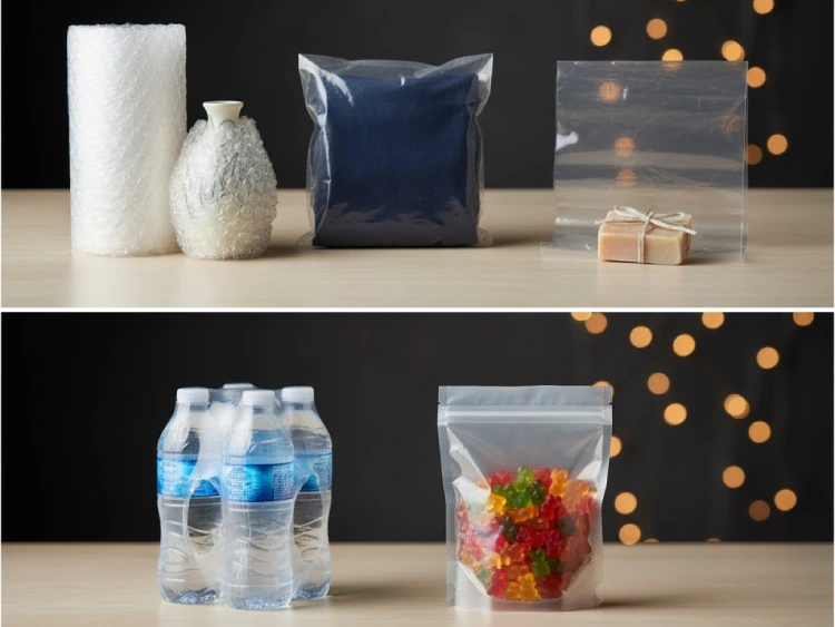 جدول مقایسه نایلون حبابدار یا سایر پلاستیک های بسته بندی