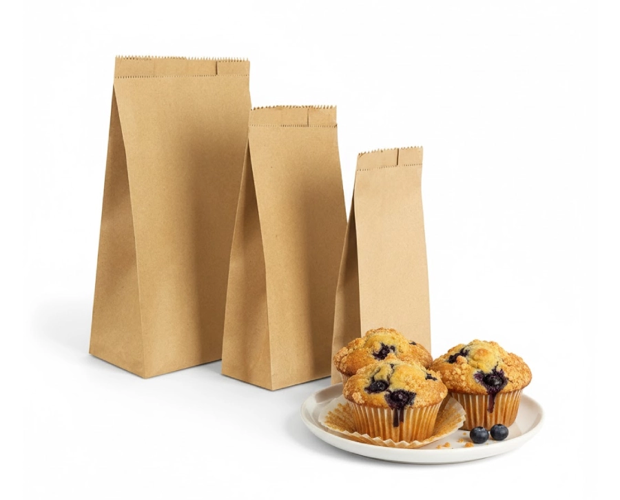 انواع پاکت کرافت برای مواد غذایی