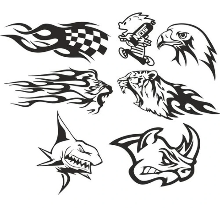 عکس برچسب ماشین